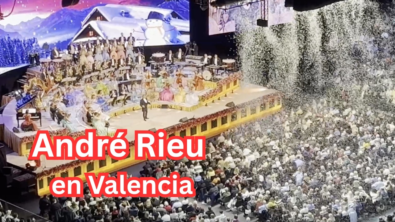 💛🎶Noche de Extasis con André Rieu y su Johann Strauss Orchestra en el Valencia Roig Arena