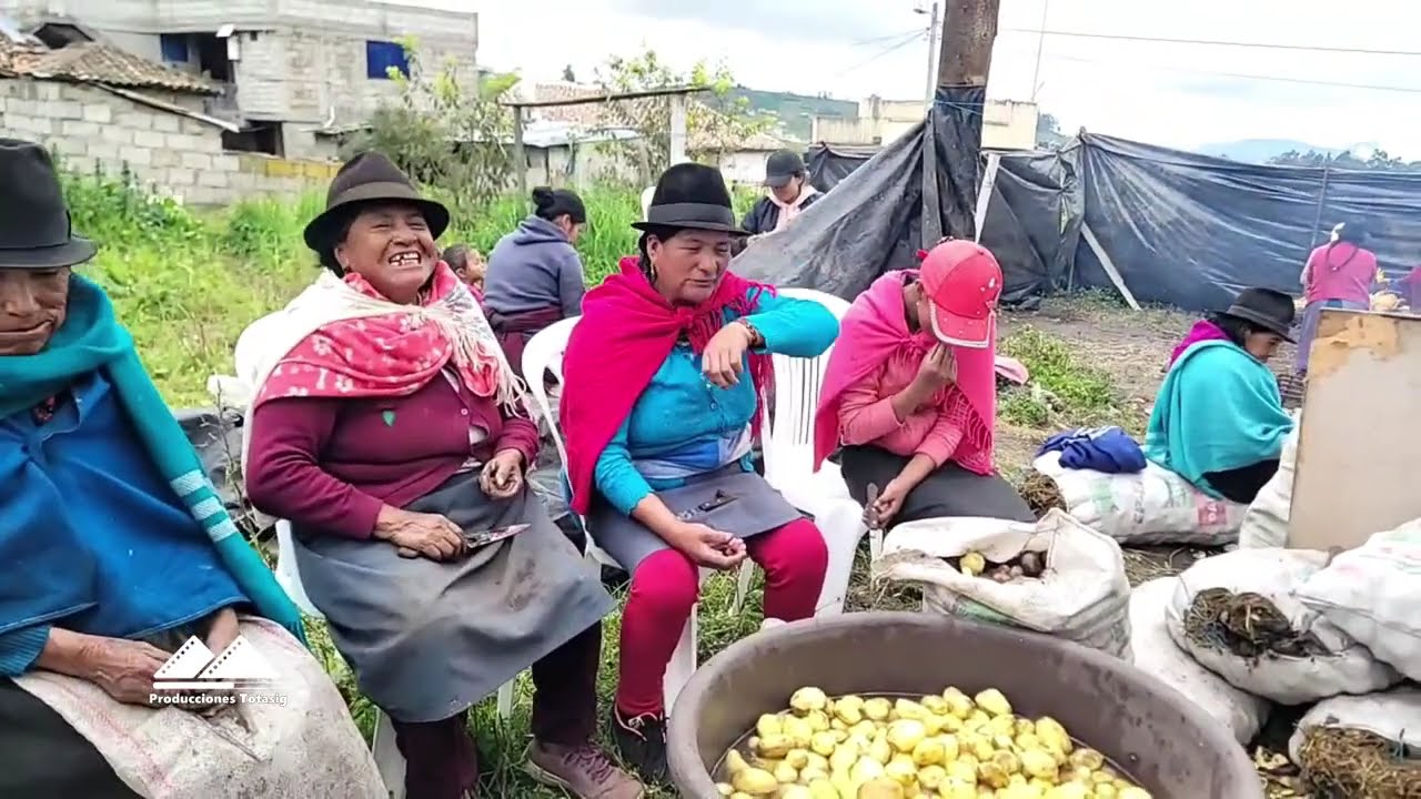 PREPARACIÓN DE COMIDA EN UN MATRIMONIO - QUISAPINCHA 2023