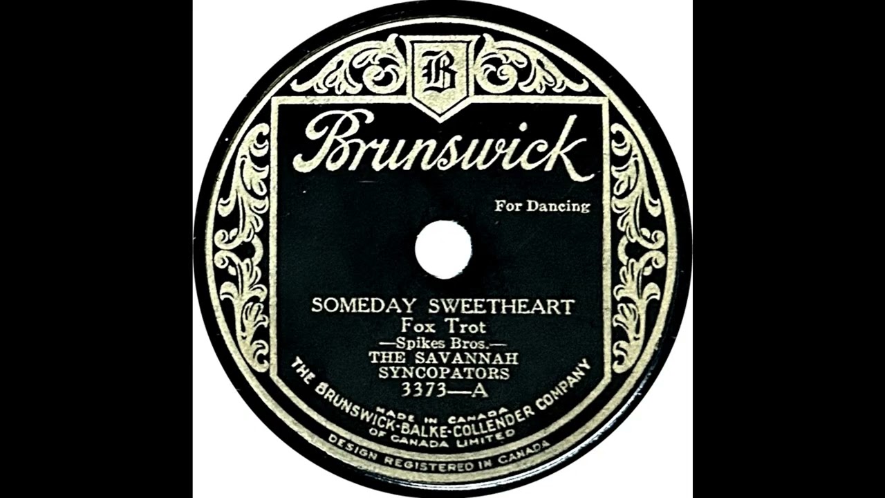 Savannah Syncopators (King Oliver) - Someday Sweetheart