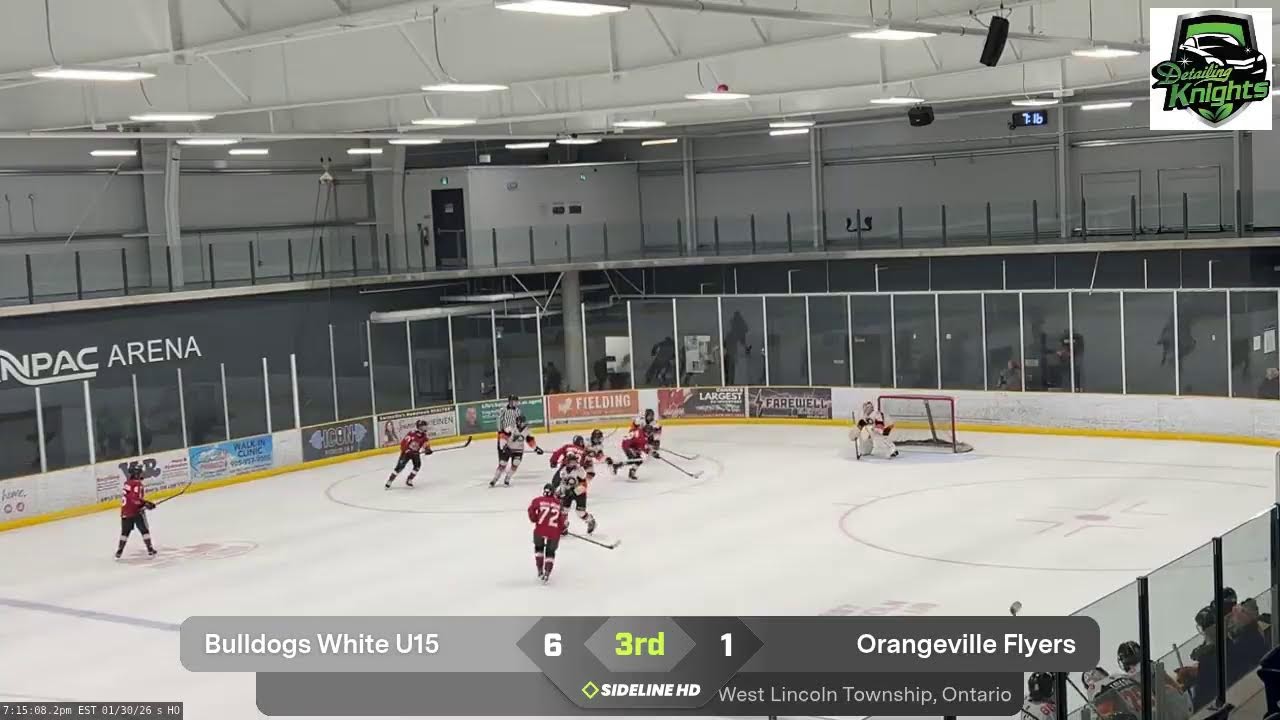 Bulldogs White U15 @ Orangeville Flyers (2026.01.30)