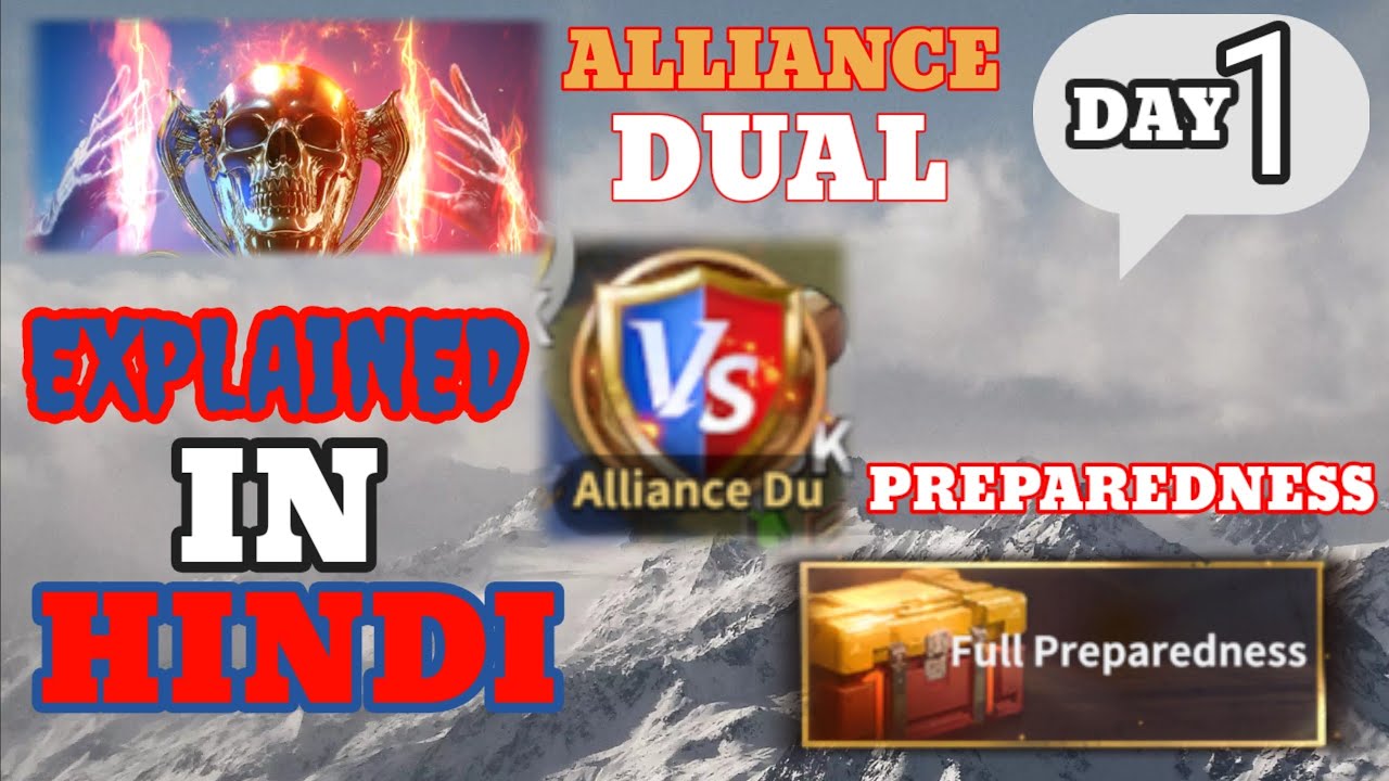 ALLIANCE DUAL AND PREPAREDNESS EVENT EXPLAINED IN HINDI