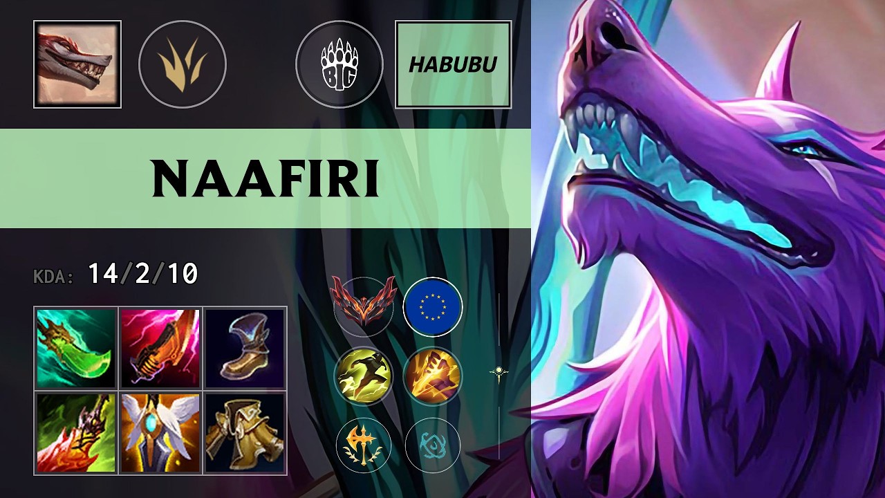 (BIG Habubu) Naafiri Jungle vs Jayce - EUW Grandmaster Patch 26.18