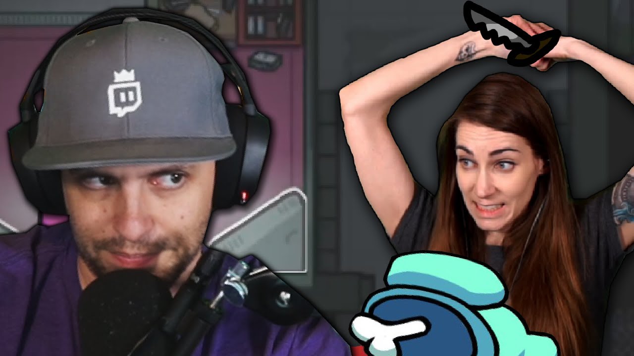 She killed em' right in front of me.... | Among Us (GrandPooBear & Friends) Part 6