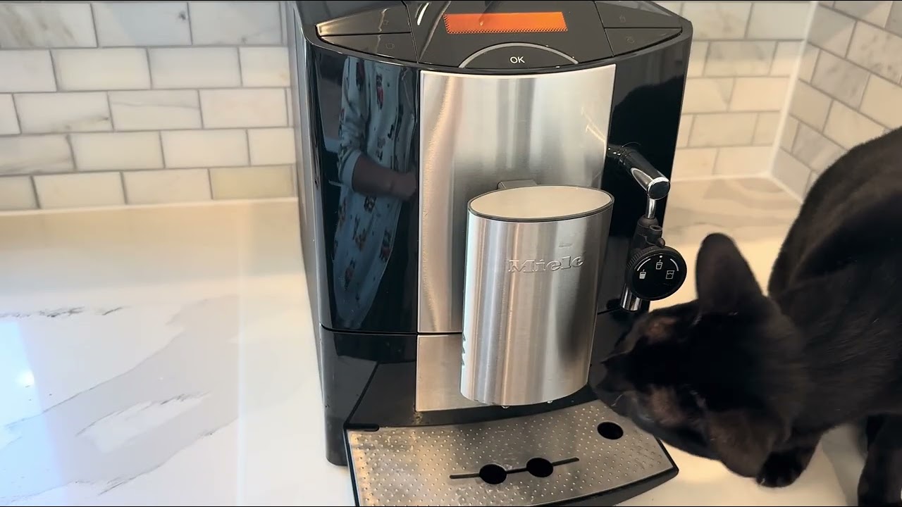 Таблетки для чистки кофеварки Miele — обзор и демонстрация.