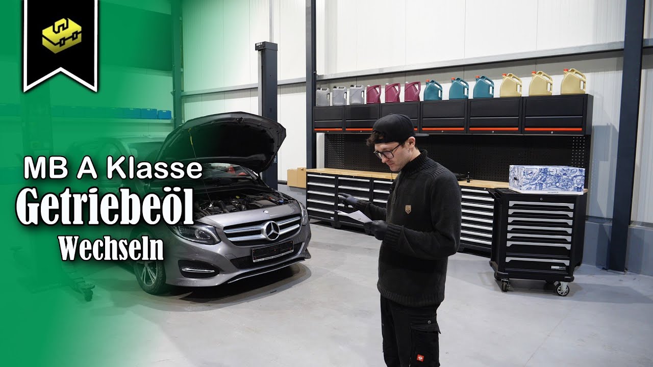 Mercedes Benz B-Klasse W246 Getriebeölwechseln | Mercedes Benz automatic transmission oil change