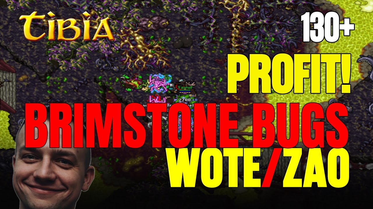 EXTRA PROFIT! - TIBIA Brimstone Bug WOTE ZAO