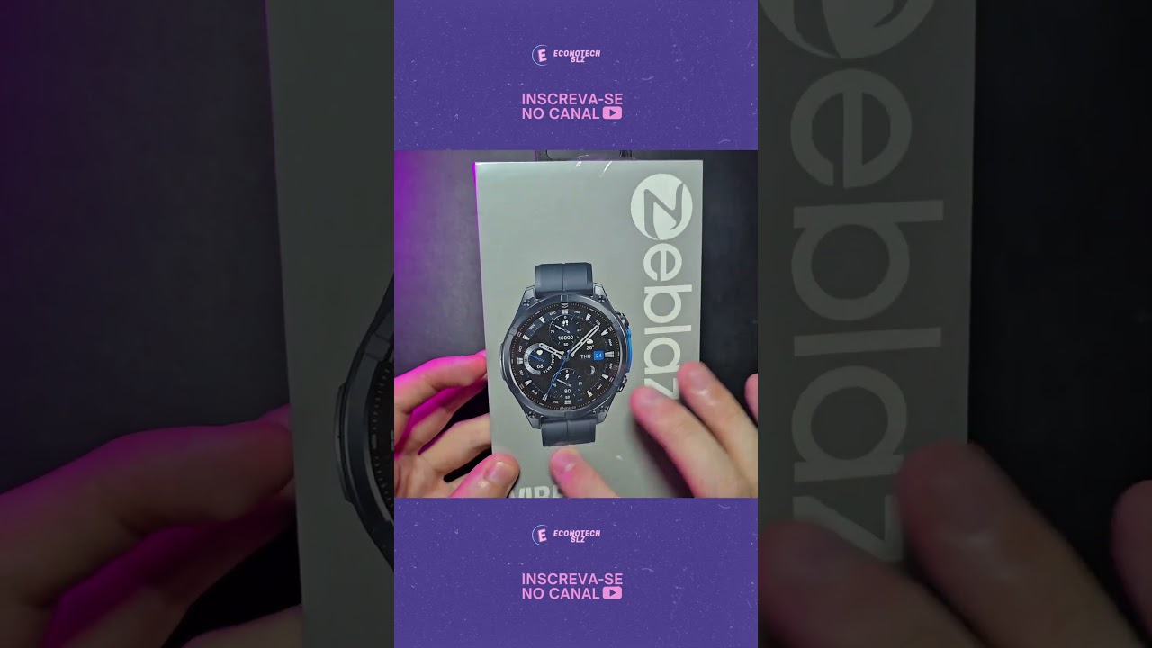 ZEBLAZE VIBE 8 - UNBOXING, REVIEW E CONFIGURAÇÃO (PARTE 1) 