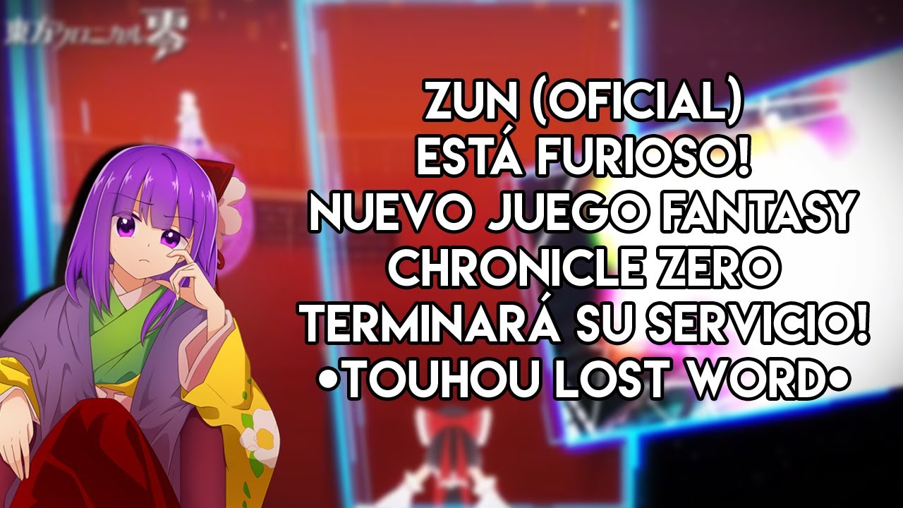 Touhou Kuro Zero, qué era este... ¿juego?