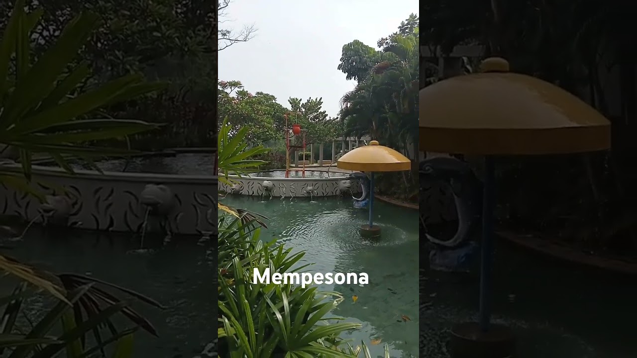 Kolam renang tersejuk..#maskorik #videoshorts #kolamrenangmini