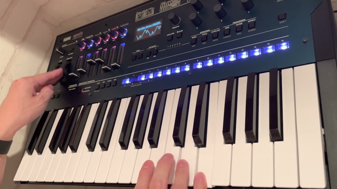 アフターバーナーII / AFTER BURNER をKORG opsixで弾いてみた