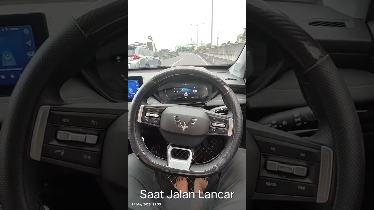 ADAS Wuling Alvez  di Jalan Lancar dan Jalan Padat