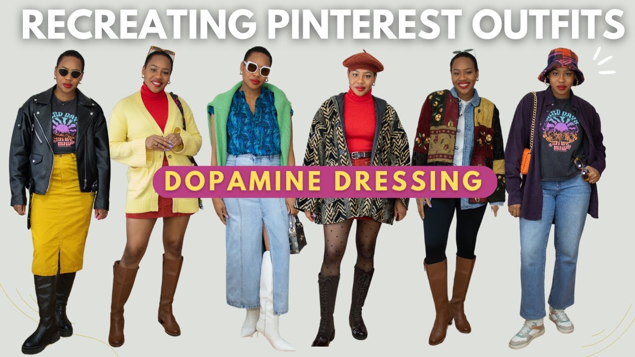 Recreating Trendy Pinterest Looks With Clothes I Already Own | Street Style Chic  With Colour