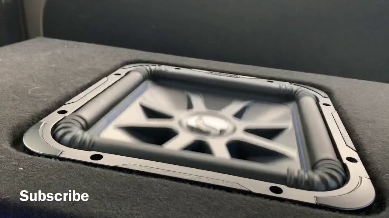 Kicker L7 solobaric 12” subwoofer