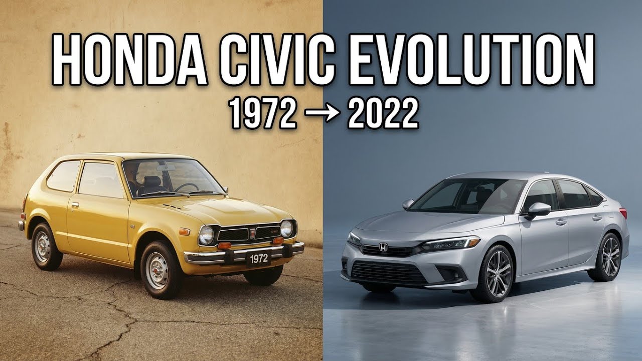 Honda Civic Evolution 1972&ndash;2026 | From Economy Car to Performance Icon