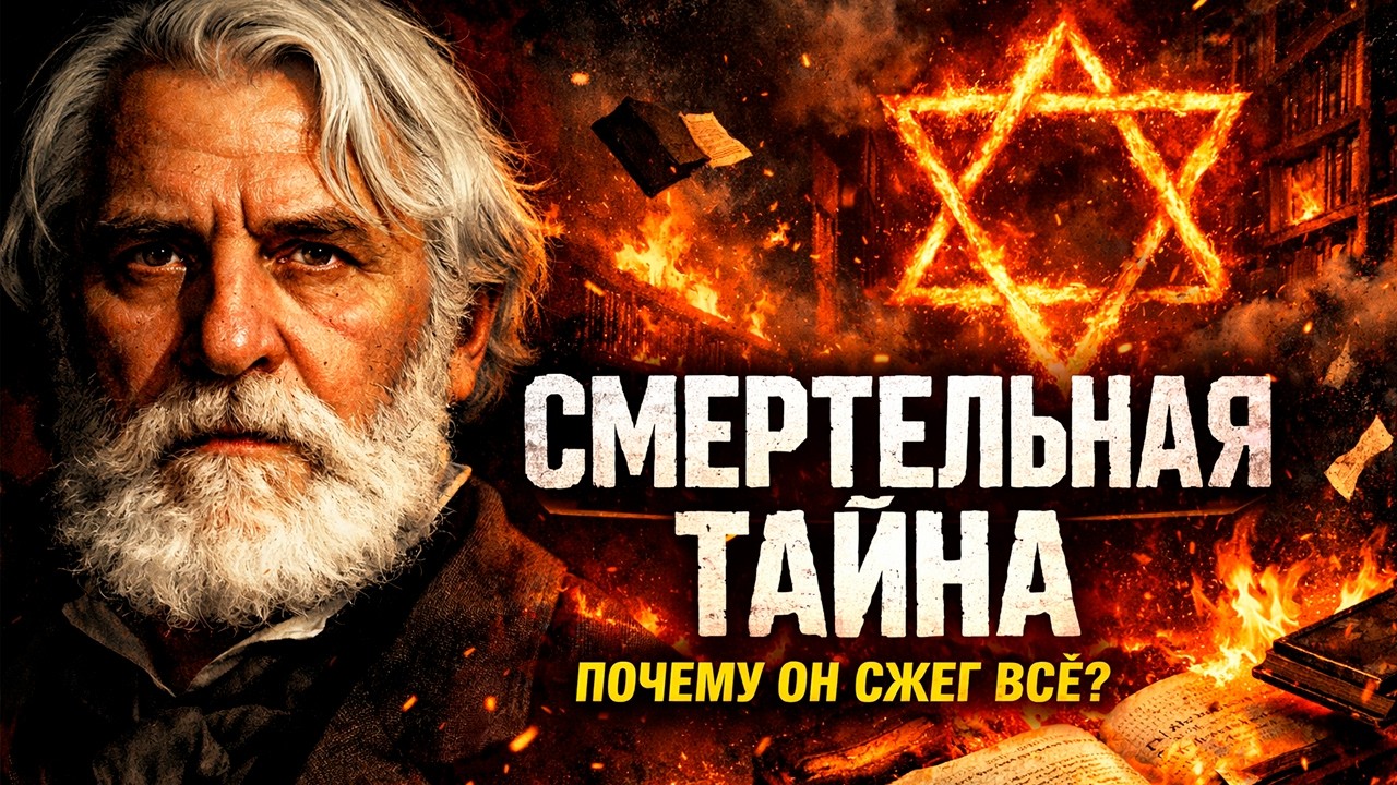 ТУРГЕНЕВ: СМЕРТЕЛЬНАЯ СТРАСТЬ! Почему гений сжег письма о «еврейском вопросе» перед самой смертью?