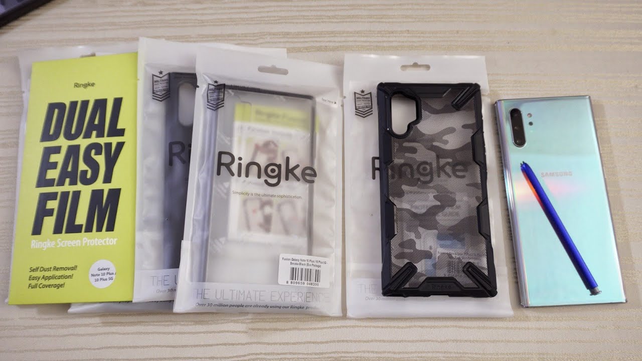 Ringke Cases for the Samsung Galaxy Note 10 Plus!