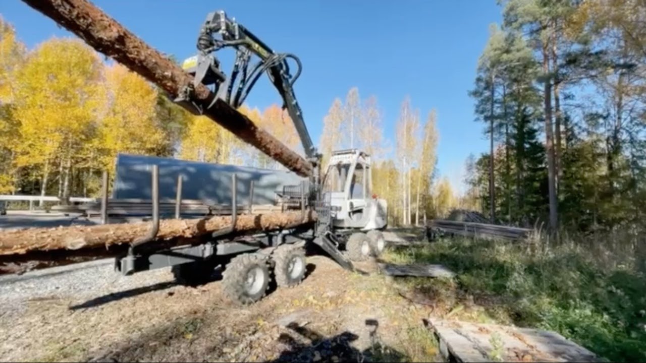 Köp Skördare/skotare kombimaskin Usewood CM 8x8 på Klaravik