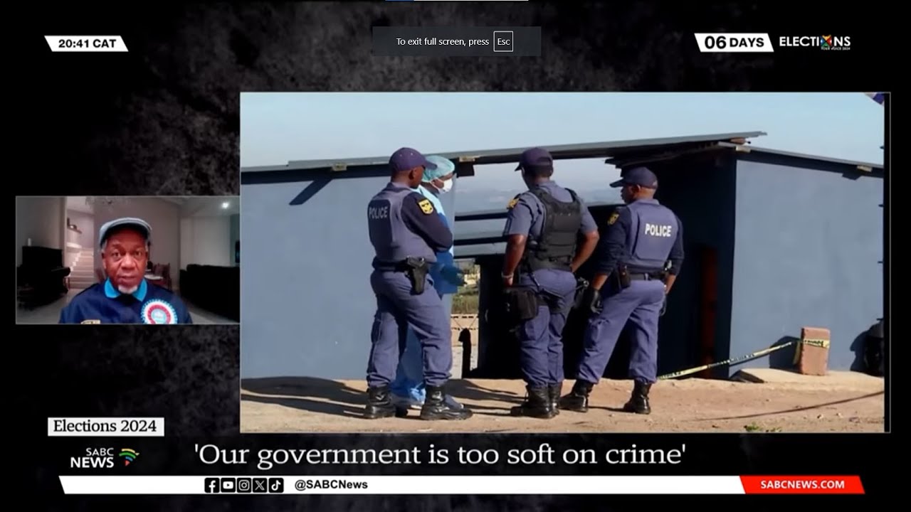 SABC's Face The Nation featuring ACDP President, Rev. Kenneth Meshoe and VF Plus leader