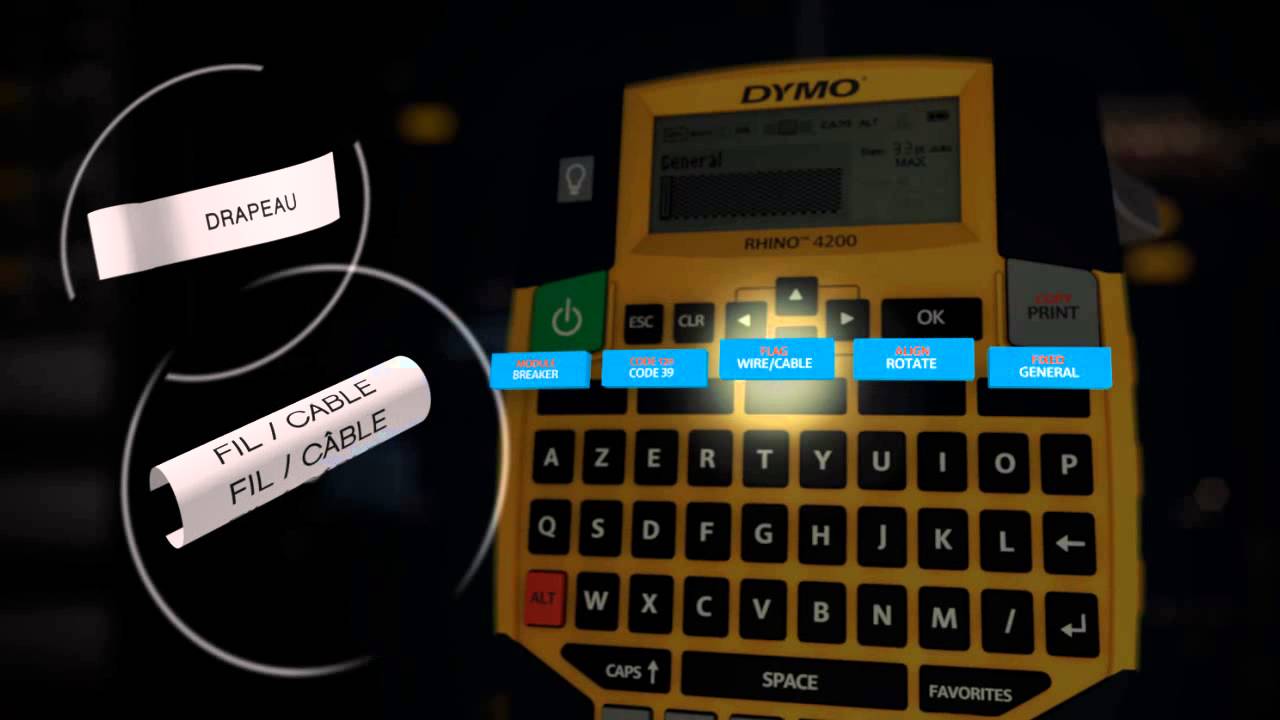 Launch Video DYMO Rhino 4200