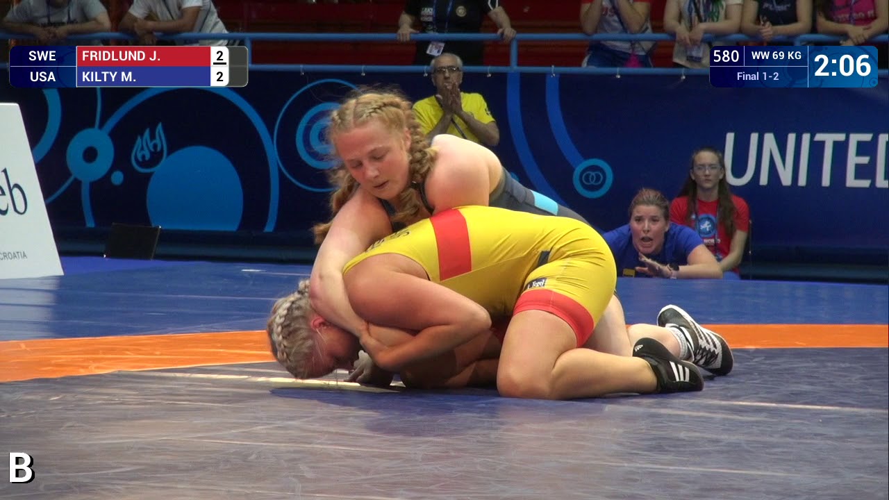 GOLD WW - 69 kg: J. FRIDLUND (SWE) v. M. KILTY (USA)