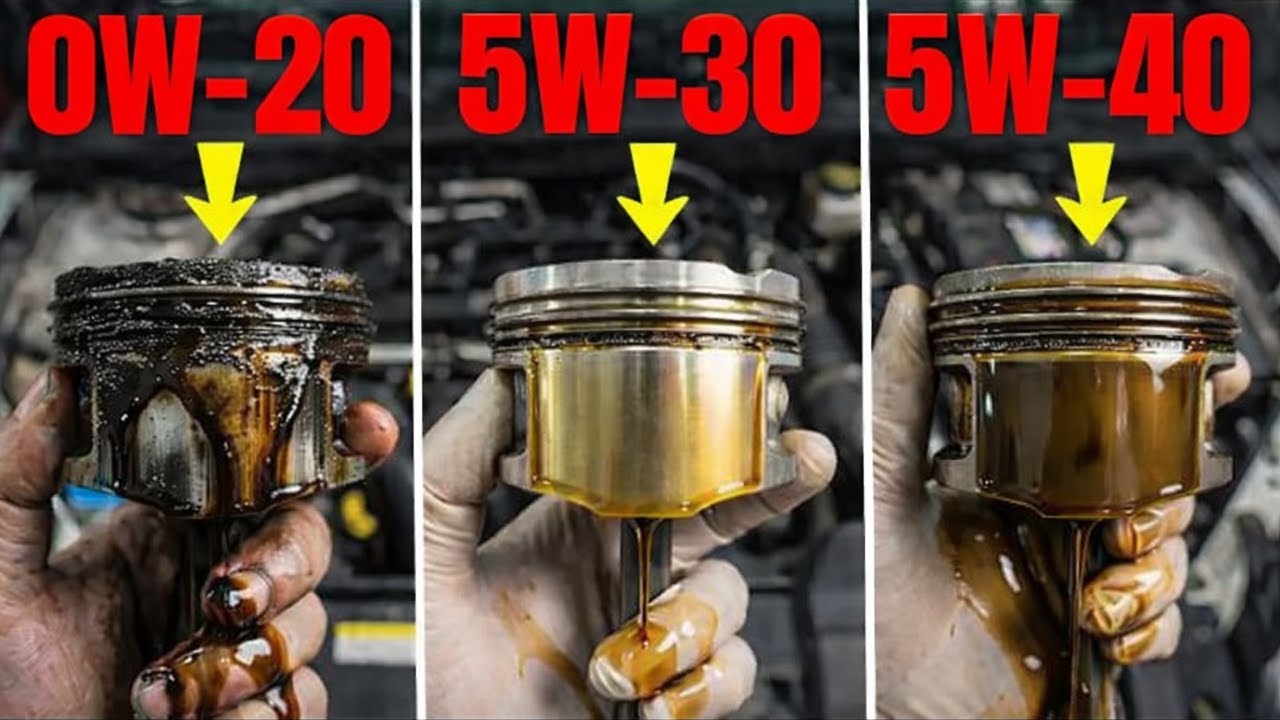 Test Revealed Best Engine Oil: 0W 20 Vs 5W 20 Vs 0W 40 Vs 5W 40