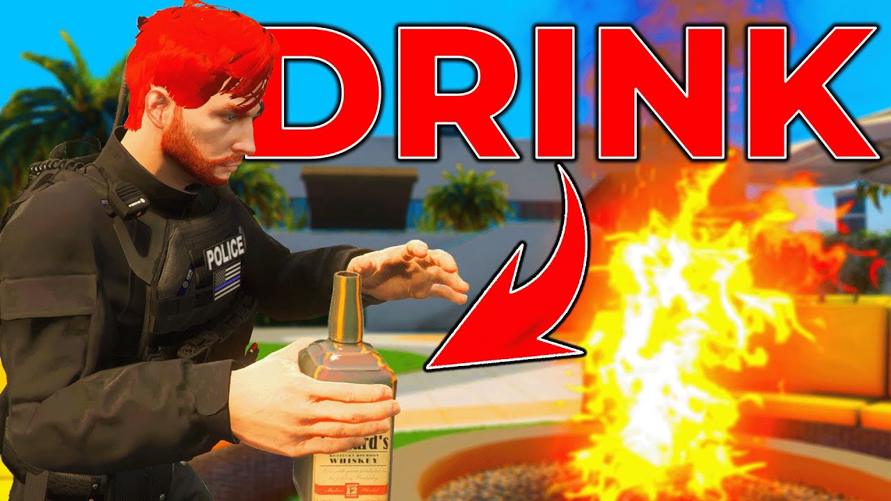 DRUNK in GTA RP!