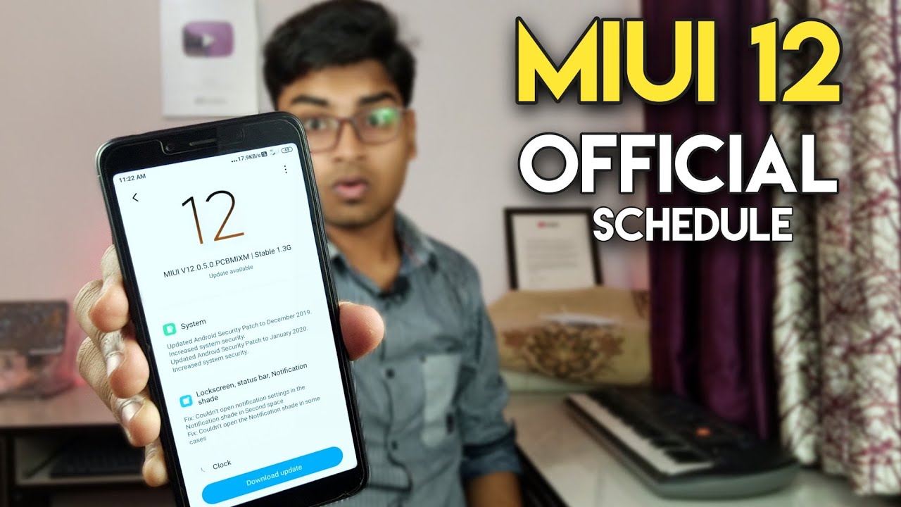 MIUI 12 Release Date in India | Official Features & Update