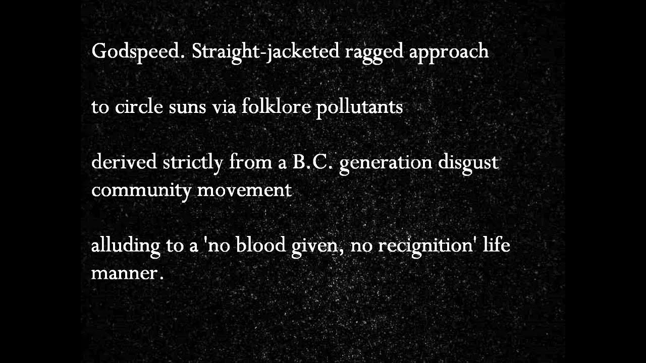 Aesop Rock - Big Bang (Official Lyrics)