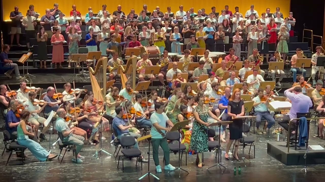 “I Lombardi” (Va! Sul capo) Prova Teatro Real Coro-Orquesta Titular Daniel Oren / José Luis Basso