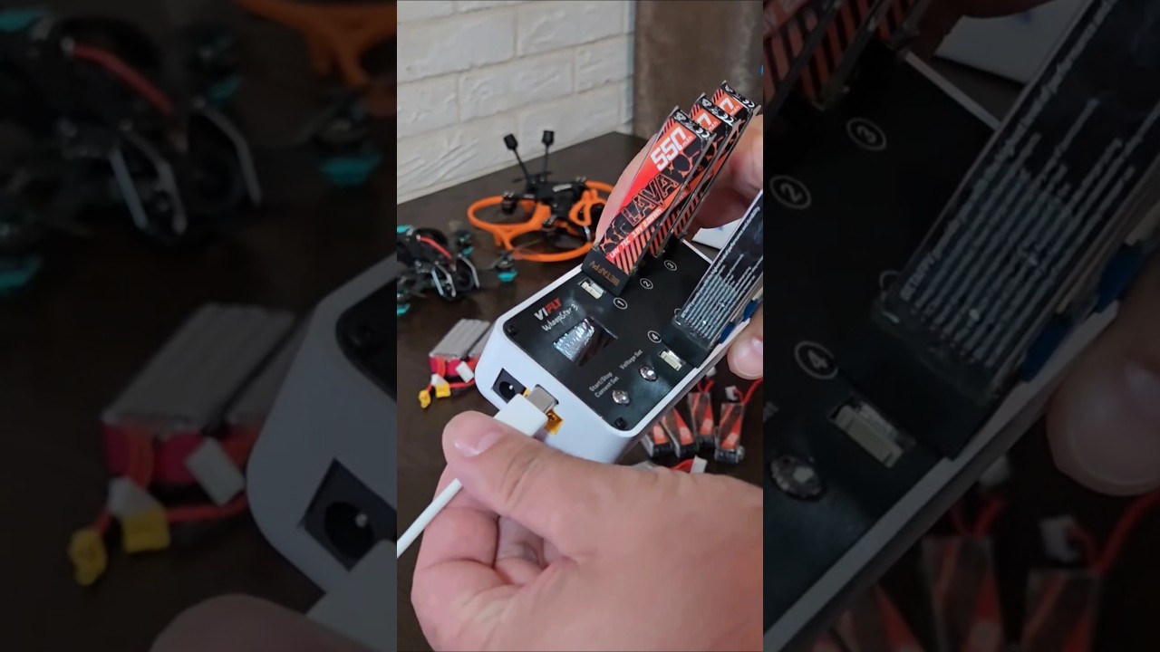 VIFLY WhoopStor 3 Классна зарядка для 1s батарей для fpv дронів типу TinyWhoop