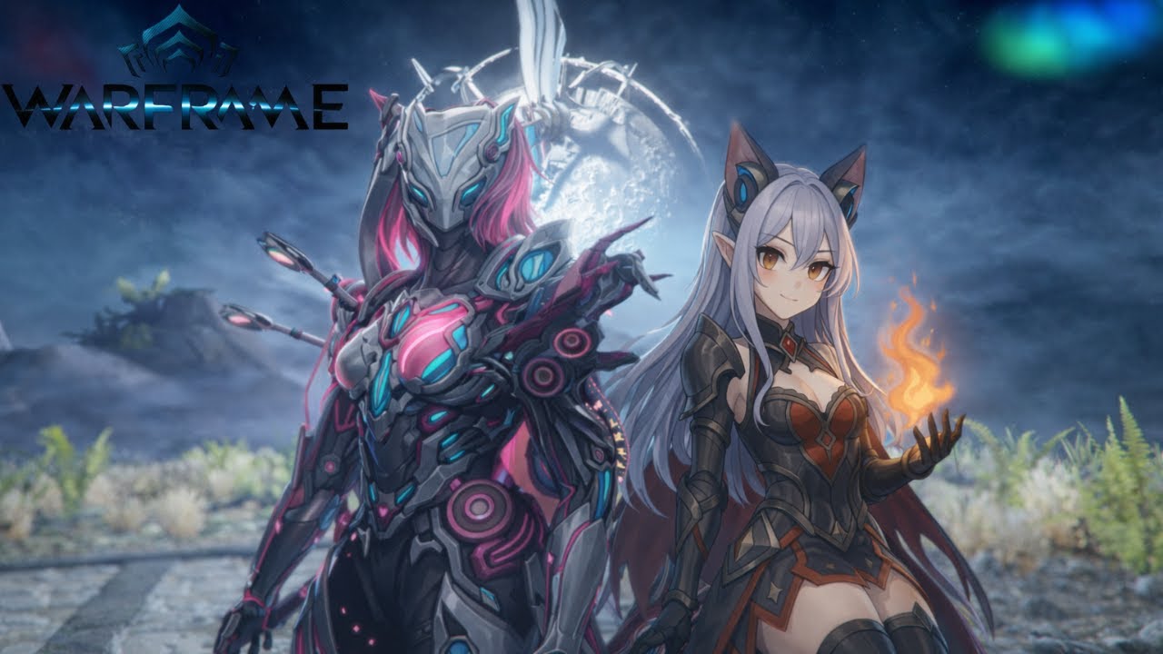 (vertical) Warframe Session: Just Playing & Vibing #short #vtuber