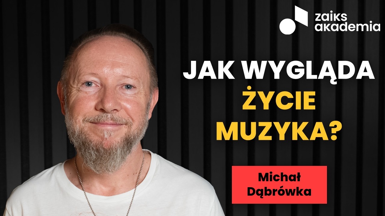 Perkusista to nie tylko tło. O pasji, rodzinie i prawach muzyków. Michał Dąbrówka | ZAiKS Akademia