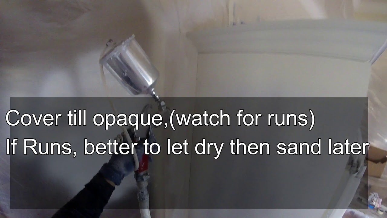 How to paint Lacquer cabinets