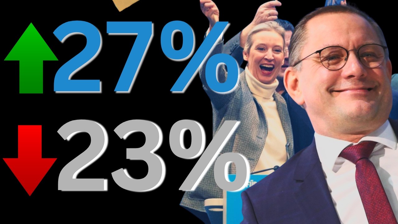 HISTORISCH! AfD zieht an Union vorbei &ndash; Das Ende vom System Merz? Deutschlands neue Mehrheit!