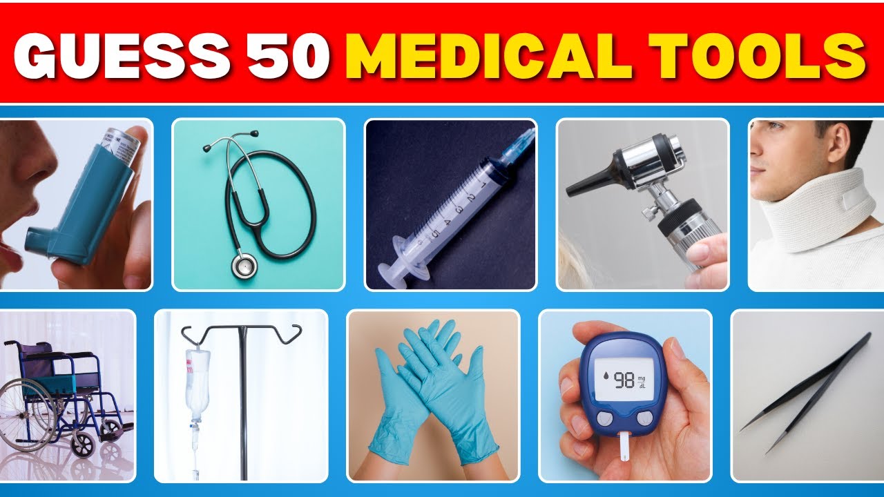 Medical Equipment Vocabulary in English | Guess The Medical Tools | English Vocabulary Quiz