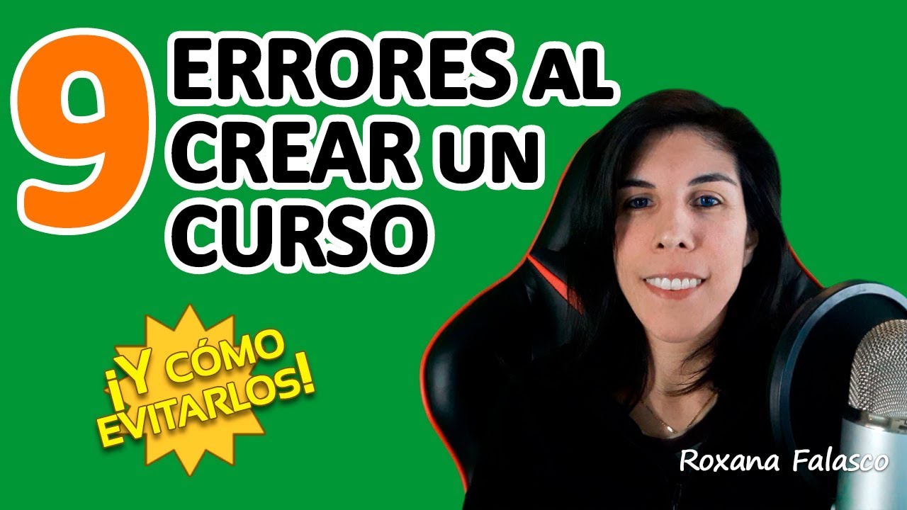 Errores al Crear un Curso Online y cómo evitarlos 😱
