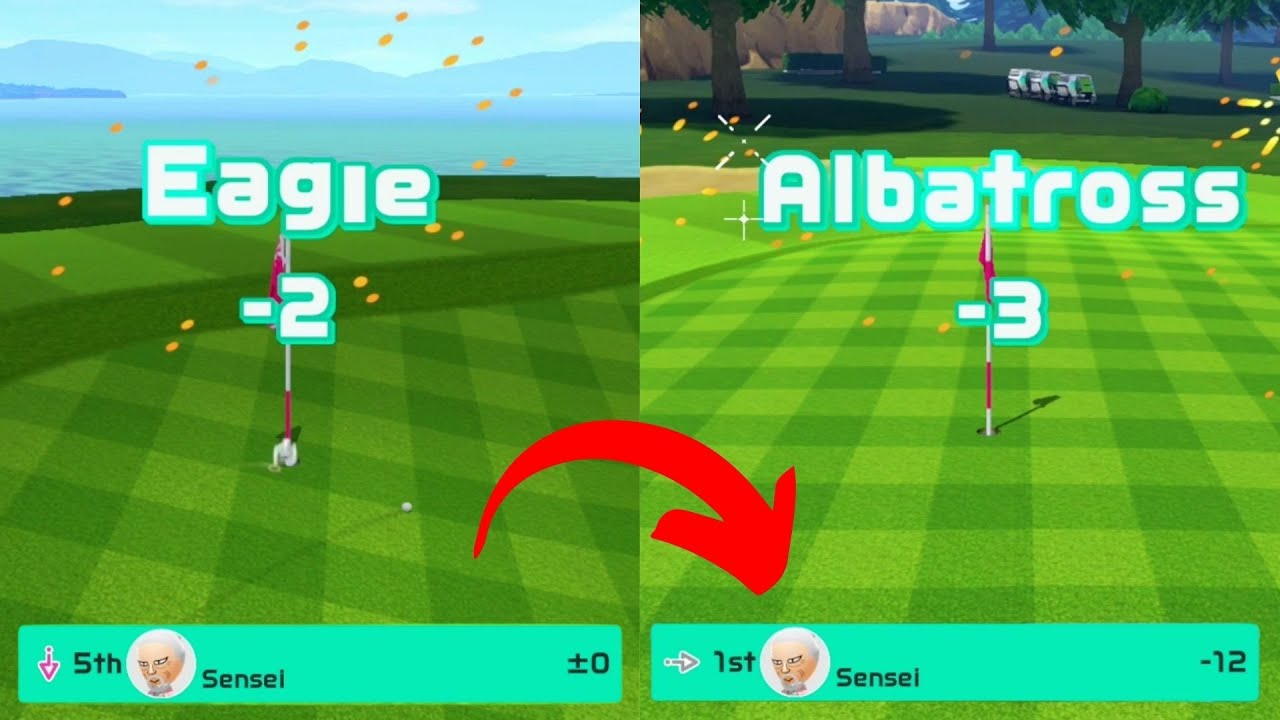 Я В ВОСТОРГЕ (в Switch Sports Golf)