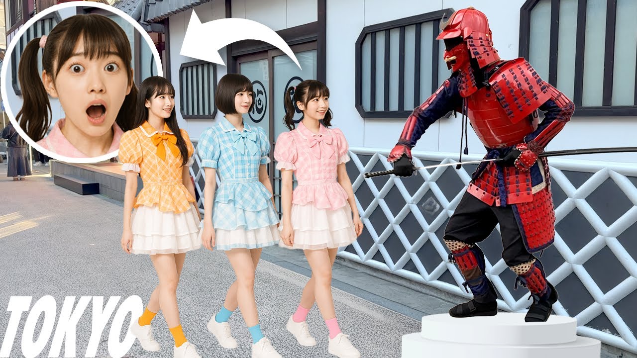 SAMURAI PRANK in JAPAN🥷🇯🇵 Funniest Samurai Statue Scare Reactions｜#57 Asakusa Tokyo