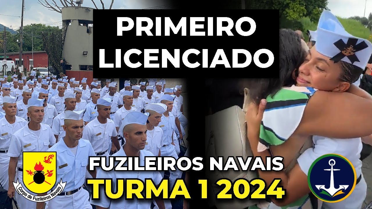 Primeiro Licenciado dos Futuros Soldados Fuzileiros Navais T1/24 | Fuzileiro Real