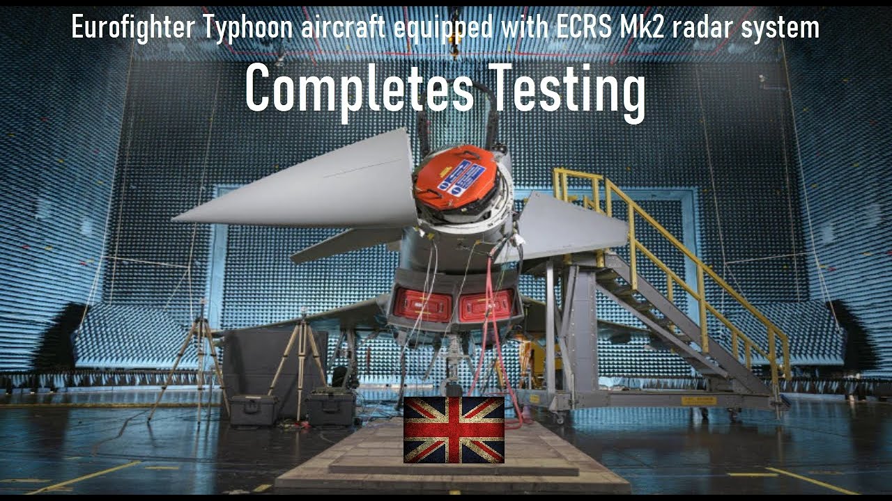 RAF Eurofighter Typhoon aircraft equipped with ECRS Mk2 radar system completes testing