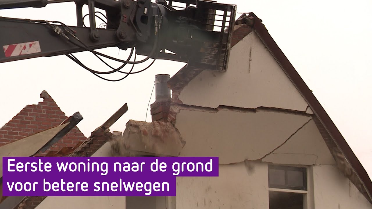 Eerste woning naar de grond voor betere snelwegen