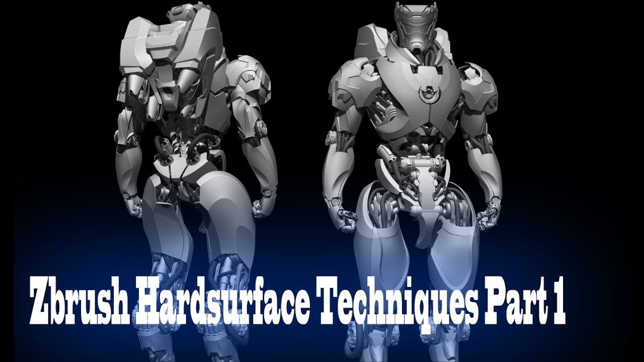 Zbrush Hardsurface Techniques part 1