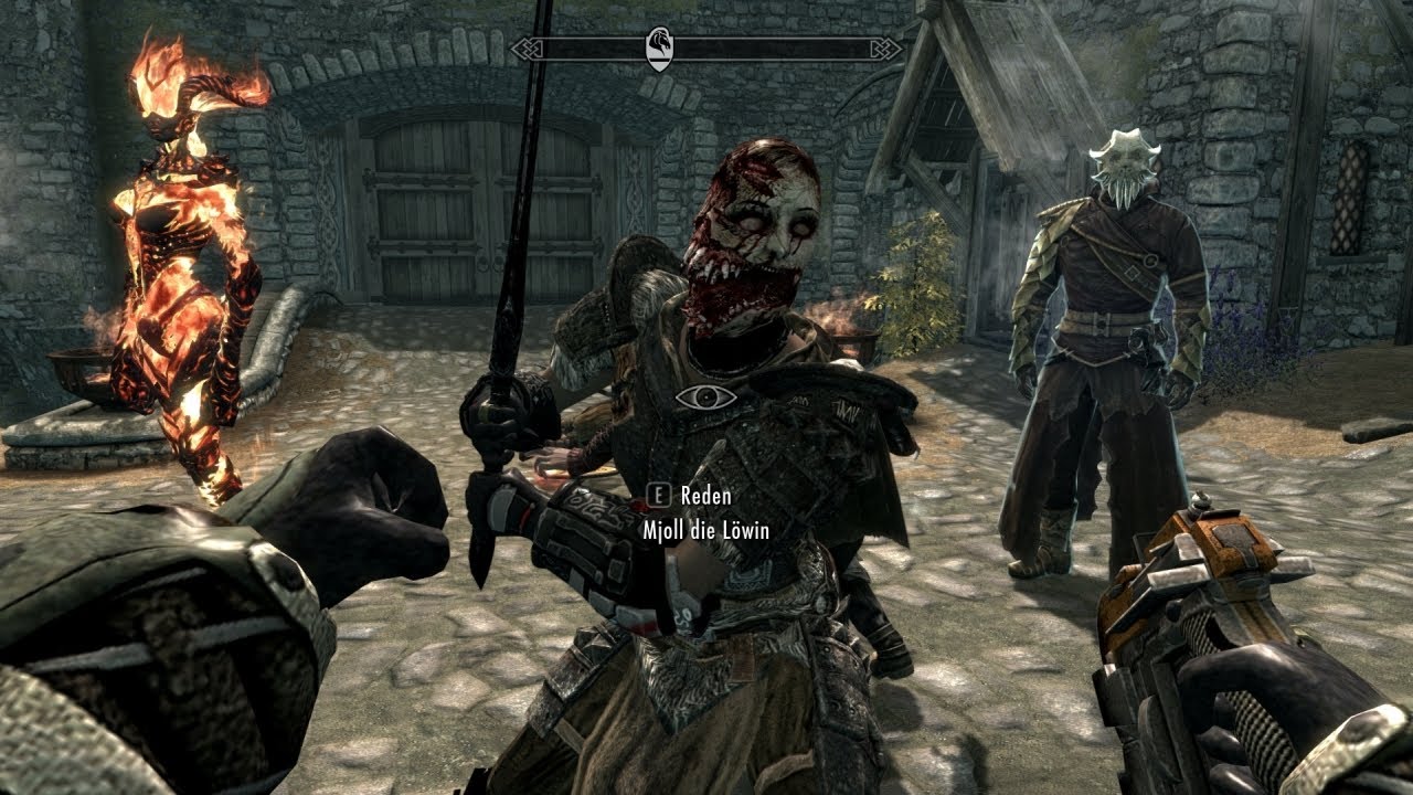 Mod: Skyrim [Mjoll als Nekromorph]
