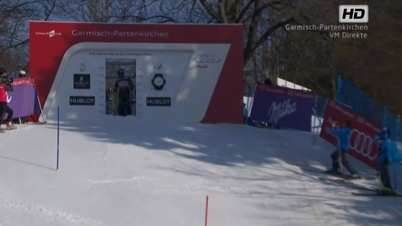 Men's Super Combined 2011 - Aksel Lund Svindal CRAZY Finish (GOLD)