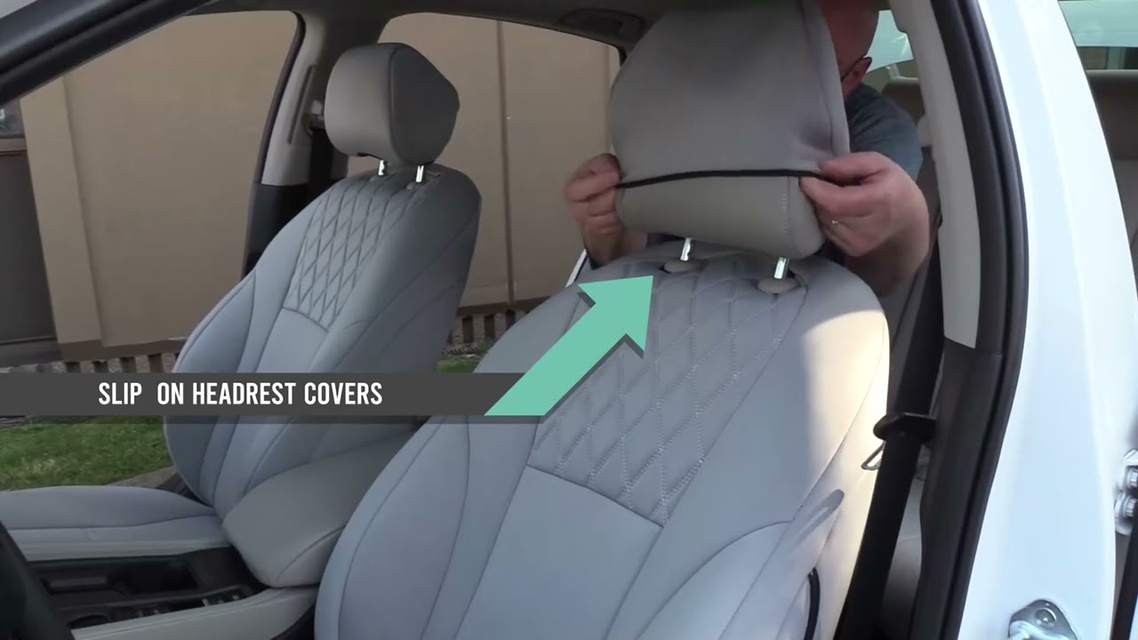 How to install Honda Accord custom fit seat covers | FH Group®