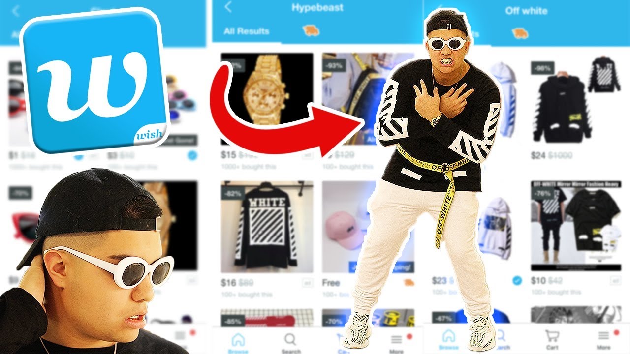 I BOUGHT AN ENTIRE HYPEBEAST OUTFIT FROM WISH!! **WEARING IT TO THE MALL**