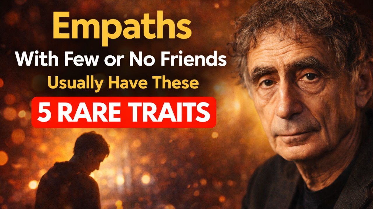 Empaths With Few or No Friends Usually Have These || DR. GABOR MATÉ BEST SPEECH ||