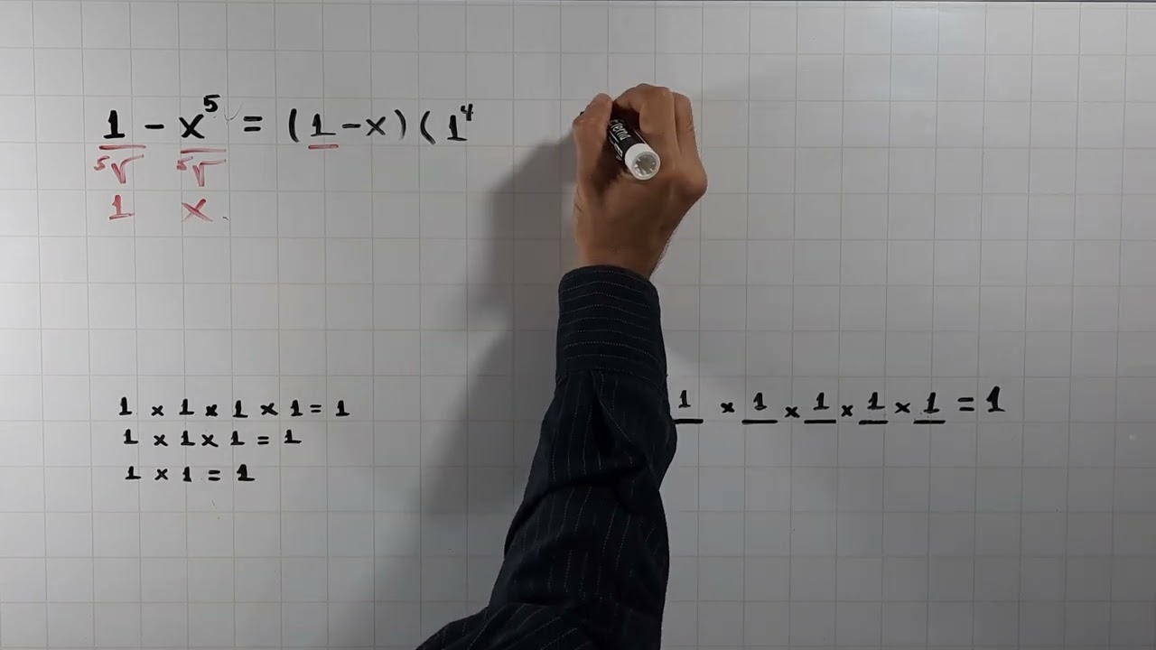 Caso 10 de factorización: Suma o diferencia de dos potencias iguales. Ejemplo 5.