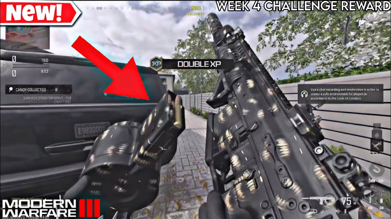 NEW!! *DRAWN AND QUARTERED* CAMO  WEEK 4 CHALLENGE REWARD *ANIMATED*