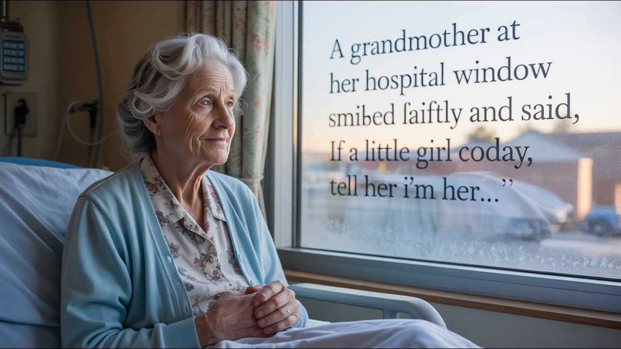 A Grandmother at Her Hospital Window Smiled Faintly and Said, &ldquo;If a Little Girl Comes Today, T